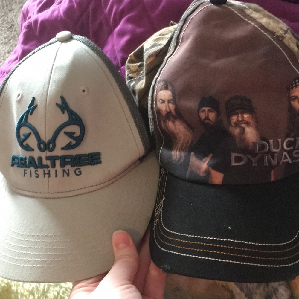 Realtree fishing and duck dynasty hat